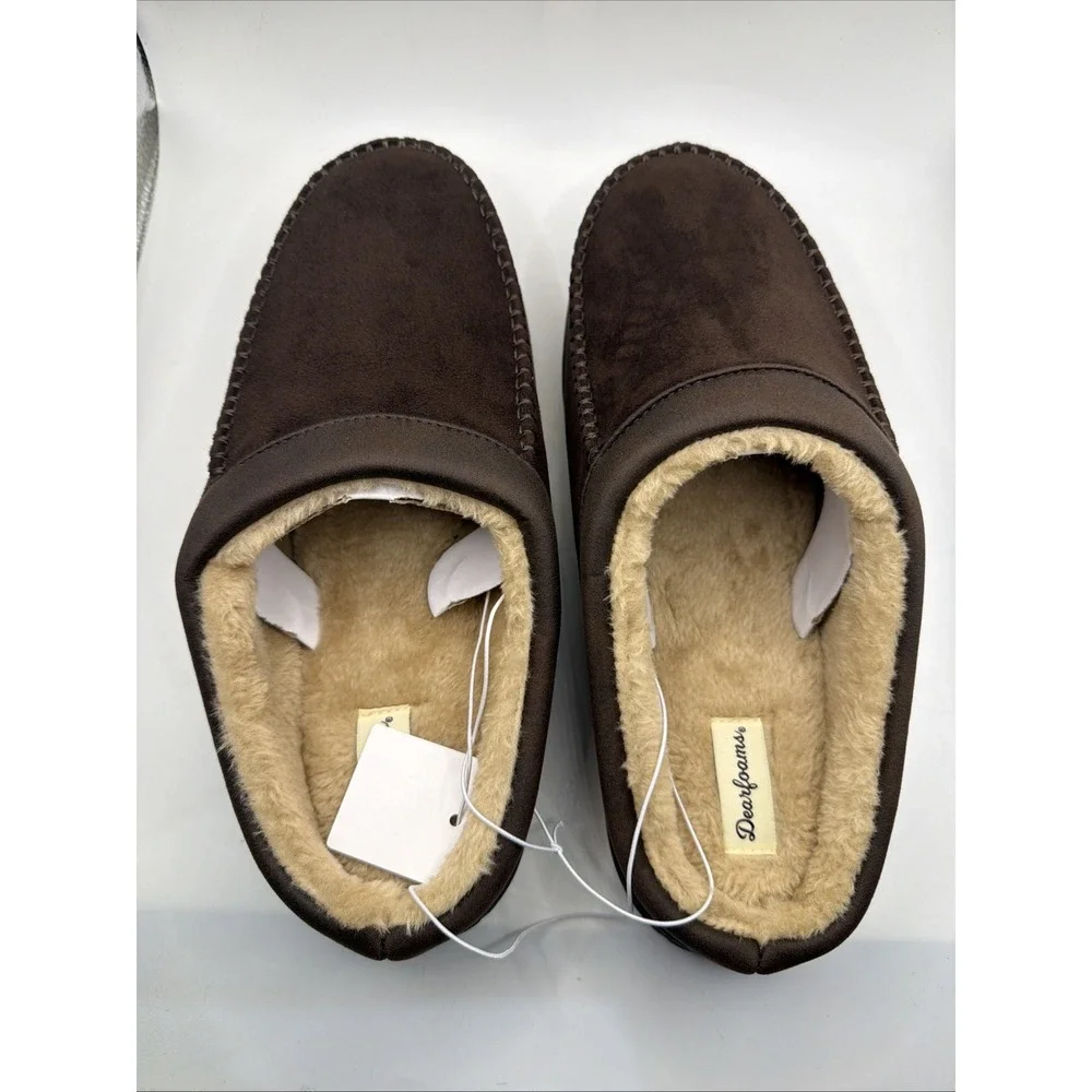 DEARFOAMS Total Comfort Men's Slippers Large US 11-12 UK 10-11 EU 44-45